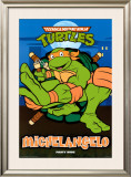 Teenage Mutant Ninja Turtles - Michaelangelo Framed Poster