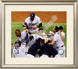 B.J. Upton Game 7 of the 2008 ALCS Celebration