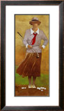 Vintage Woman Golfer