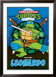 Teenage Mutant Ninja Turtles - Leonardo Framed Poster