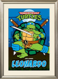 Teenage Mutant Ninja Turtles - Leonardo Framed Poster