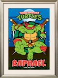Teenage Mutant Ninja Turtles - Raphael Framed Poster