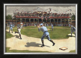 National League Game, 1886