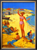 Buy Mablethorpe and Sutton-on-sea, BR poster, circa 1950s at AllPosters.com
