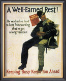 Buy A Well-Earned Rest, 1930 at AllPosters.com