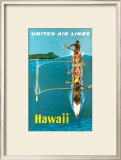 Buy United Airlines, Outrigger at AllPosters.com