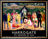 Buy Harrogate, LNER Poster, 1934 at AllPosters.com