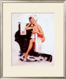 Buy Pin-Up Girl with Towel at AllPosters.com