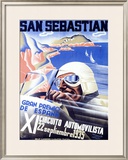 Buy San Sebastian, XI Circuito Automovilista at AllPosters.com
