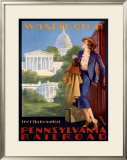Buy Pennsylvania Railroad, Washington at AllPosters.com