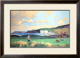 Golf in Northern Ireland, LMS Poster, circa 1925