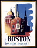 Buy Boston, Massachusetts, New Haven Railroad at AllPosters.com