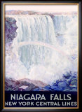 Buy New York, Central Lines, Niagara Falls at AllPosters.com