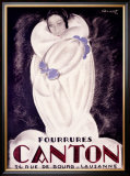Buy Fourrures Canton, 1924 at AllPosters.com