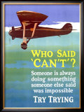 Buy Try Trying Success at AllPosters.com