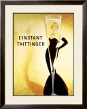 L'Instant Taittinger Framed Giclee Print