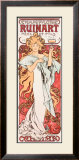 Mucha Champagne Ruinart Poster