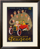 Buy Quadreilette Peugeot at AllPosters.com