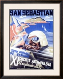 Buy San Sebastian, XI Circuito Automovilista at AllPosters.com