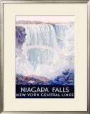 Buy New York, Central Lines, Niagara Falls at AllPosters.com