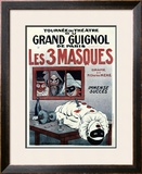 Buy Theatre de Grand Guignol, Les 3 Masques at AllPosters.com