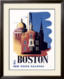 Buy Boston, Massachusetts, New Haven Railroad at AllPosters.com