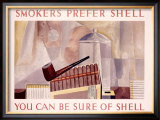 Buy Smokers Prefer Shell at AllPosters.com