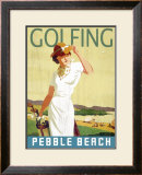 Golfing Pebble Beach