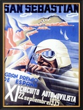 Buy San Sebastian, XI Circuito Automovilista at AllPosters.com