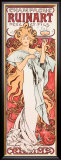 Mucha Champagne Ruinart Poster