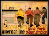 American Line, New York to Southampton