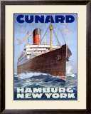 Buy Cunard Line, Hamburg to New York at AllPosters.com