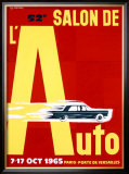 Buy 52nd Salon de l'Auto, 1965 at AllPosters.com