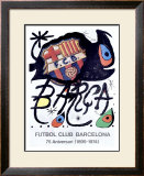 MIRO SOCCER BARCELONA POSTER