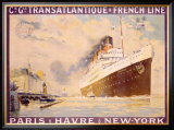 Buy Transatlantique, French Line at AllPosters.com