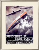 Buy Luftschutz ist Selbstschutz at AllPosters.com