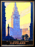 Buy Union Terminal Cleveland, New York Central at AllPosters.com