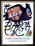 MIRO SOCCER BARCELONA POSTER