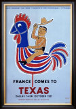 Buy France comes to Texas, 1957 at AllPosters.com