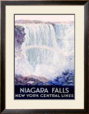Buy New York, Central Lines, Niagara Falls at AllPosters.com