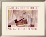 Buy Smokers Prefer Shell at AllPosters.com