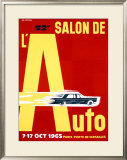 Buy 52nd Salon de l'Auto, 1965 at AllPosters.com