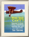 Try Trying Success