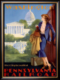 Buy Pennsylvania Railroad, Washington at AllPosters.com