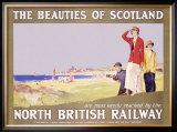 North British Railway, Golf in Scotland