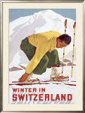 Buy Winter in Switzerland at AllPosters.com