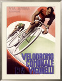Velodromo Communale Vigorelli Framed Giclee Print