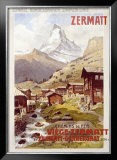 Buy Swiss Alps, Zermatt Matterhorn at AllPosters.com
