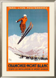 Chamonix, Mont Blanc Framed Art Print