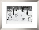 Buy Neige aux Jardins des Tuileries, Paris at AllPosters.com